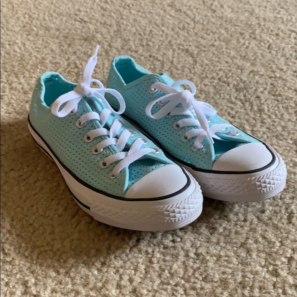 Baby Blue Converse